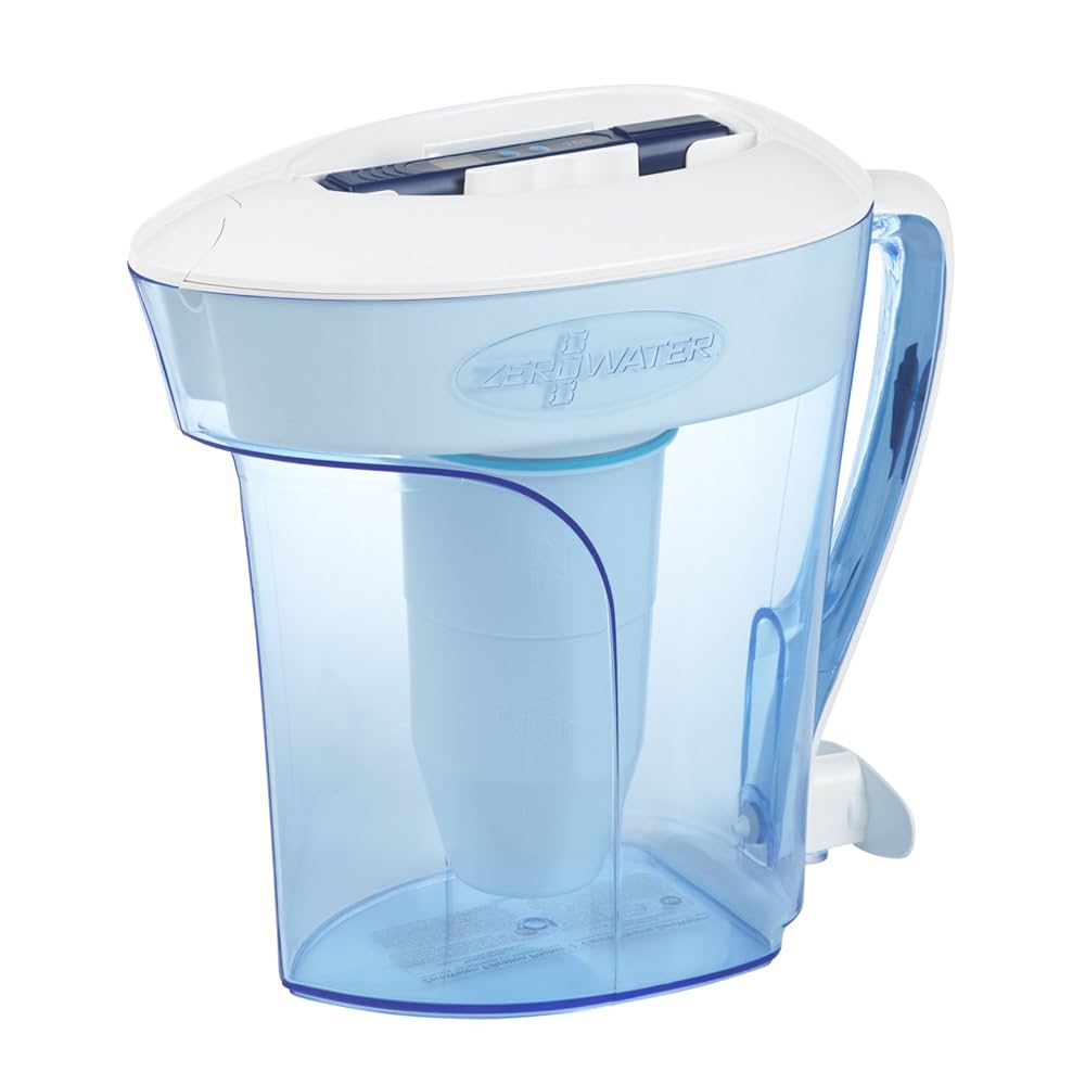 ゼロピッチャー Amazon.com: ZeroWater 10-Cup Ready-Pour 5-Stage Water Filter